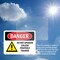 Signmission Do Not Operate Unless Properly Trained Danger Sign, Vinyl Decal, 10in W x 7in L, 2PK OS-2PACK-DS-D-710-L-1156 - alternate 2